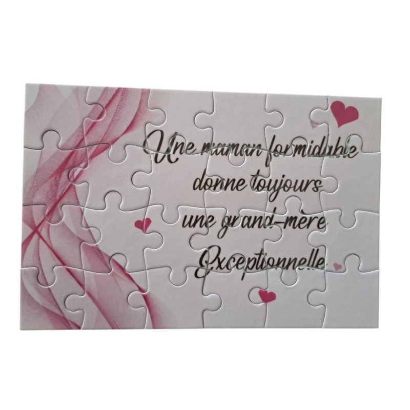 Annonce Grossesse - Puzzle