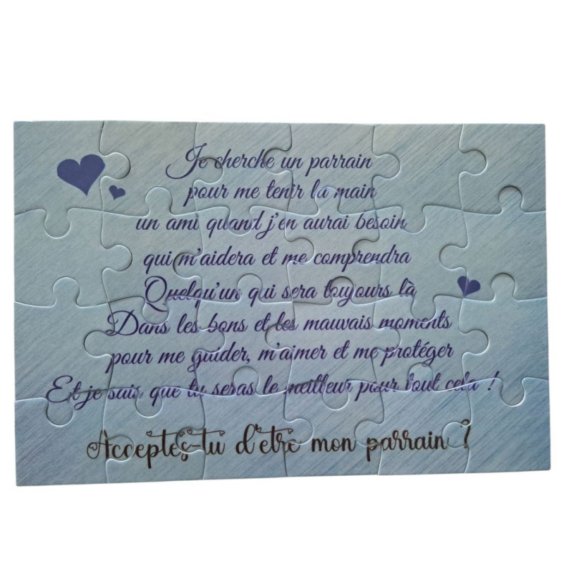 Puzzle " Parrain"