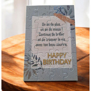 Puzzle Joyeux anniversaire