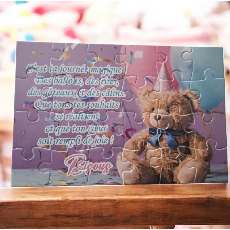 Puzzle Joyeux anniversaire