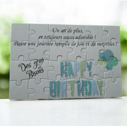 Puzzle Joyeux anniversaire