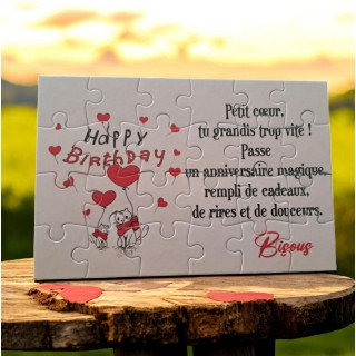 Puzzle Joyeux anniversaire
