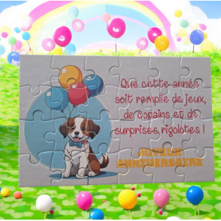 Puzzle Joyeux anniversaire