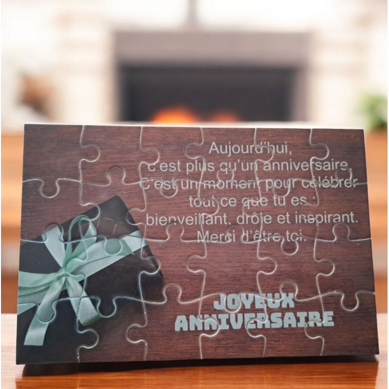 Puzzle Joyeux anniversaire