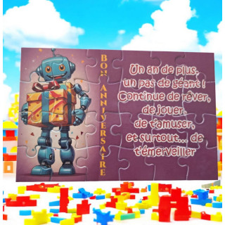 Puzzle Joyeux anniversaire
