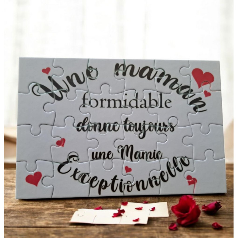 Annonce Grossesse - Puzzle