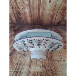 Calendrier de l'avent en bois - Maison