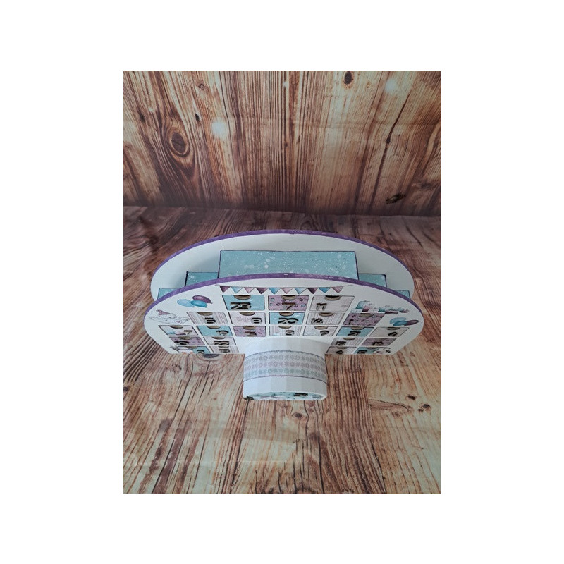 Calendrier de l'avent en bois - Maison