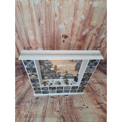 Calendrier de l'avent en bois - Maison