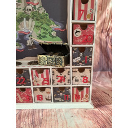 Calendrier de l'avent en bois - Maison