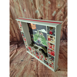 Calendrier de l'avent en bois - Maison