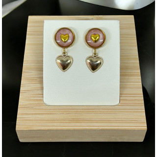 Boucle d'oreilles coeur