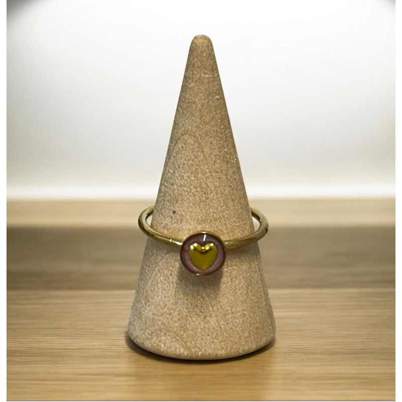 Bague avec coeur