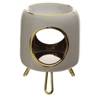 Brule parfum rond blanc | Infinity Candles