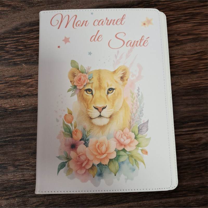 Lionne - Protège Carnet de santé