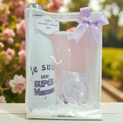 Coffret Personnalisé : Bouteille 500 ml + Aimant