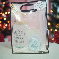 Coffret Personnalisé : Verre canette + miroir de poche + Aimant