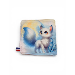 Lingette enfant en tissu & éponge