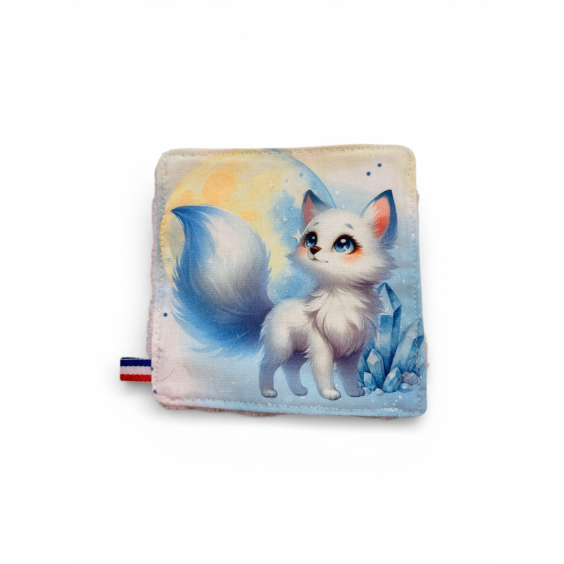 Lingette enfant en tissu & éponge
