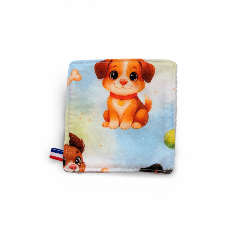 Lingette enfant en tissu & éponge