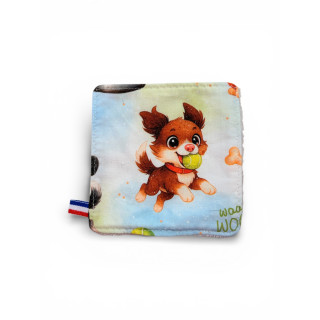 Lingette enfant en tissu & éponge