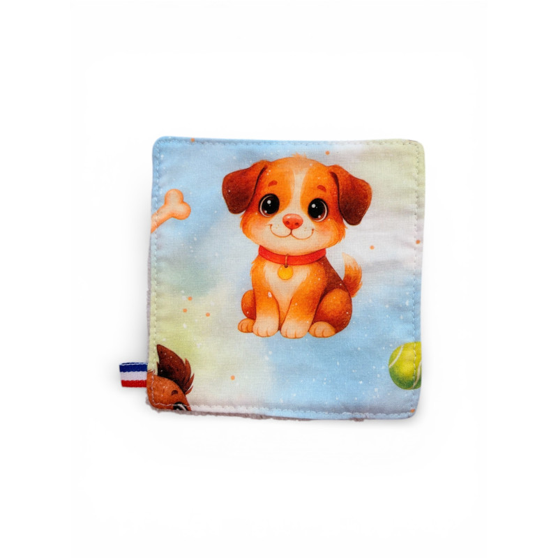 Lingette enfant en tissu & éponge