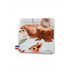 Lingette enfant en tissu & éponge