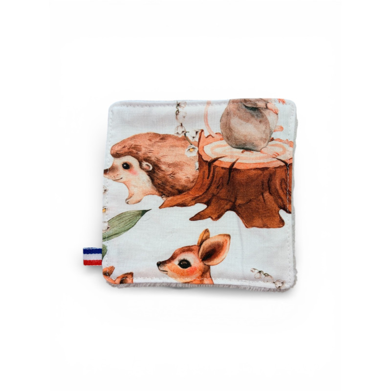 Lingette enfant en tissu & éponge