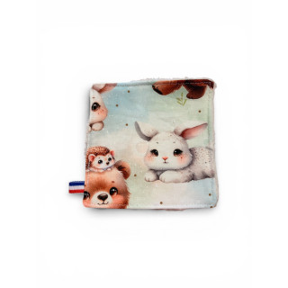 Lingette enfant en tissu & éponge
