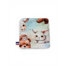 Lingette enfant en tissu & éponge