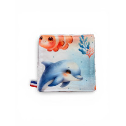 Lingette enfant en tissu & éponge