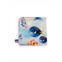Lingette enfant en tissu & éponge