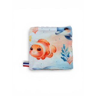 Lingette enfant en tissu & éponge