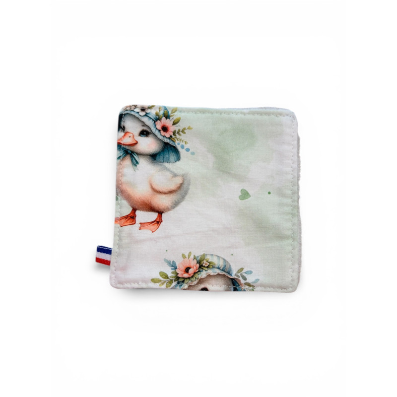 Lingette enfant en tissu & éponge