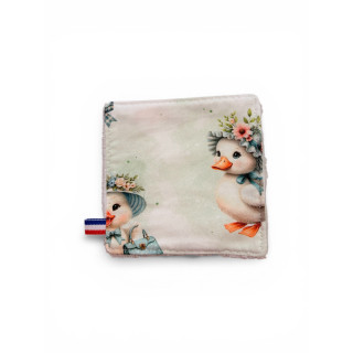 Lingette enfant en tissu & éponge