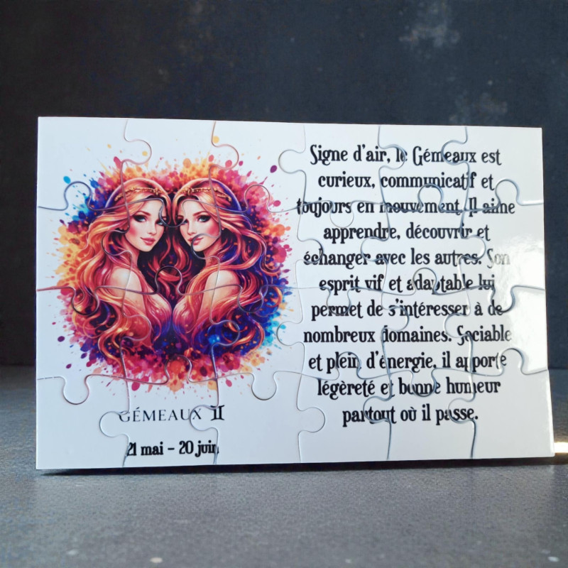 Puzzle Astro - Gémeaux