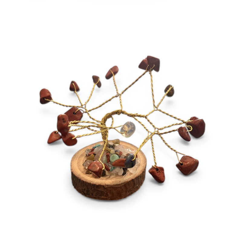 Arbre de vie agate rouge