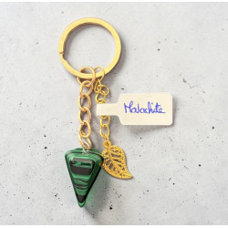 Porte clé malachite