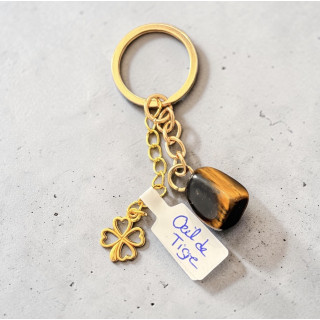 Porte clé oeil de tigre