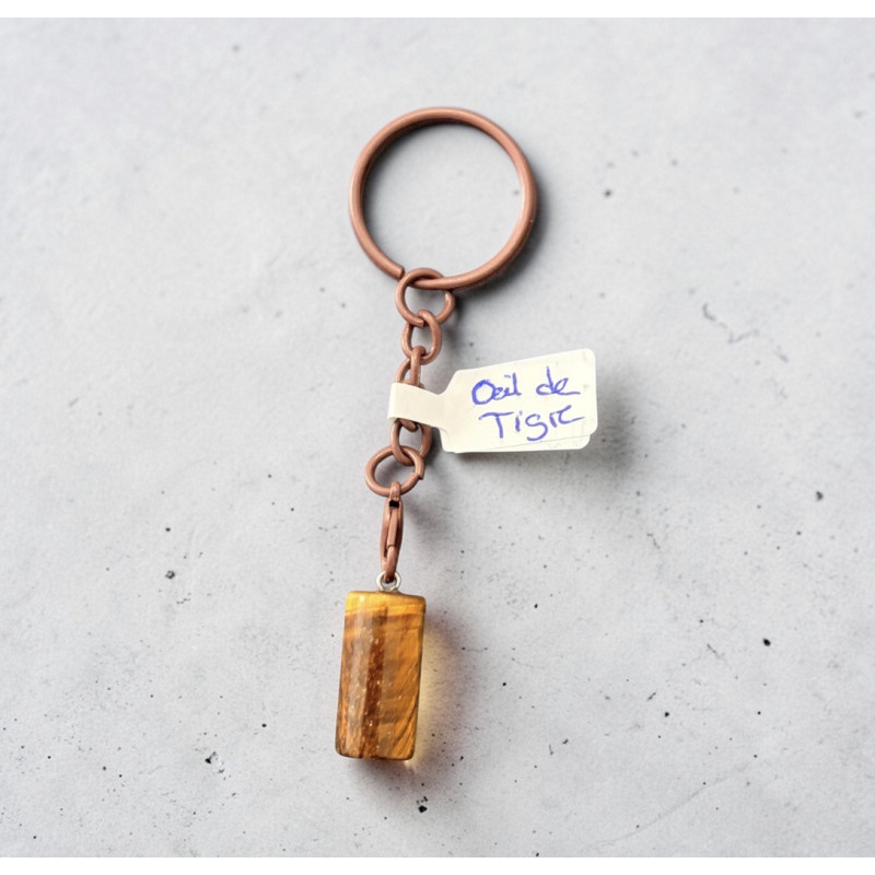 Porte clé oeil de tigre