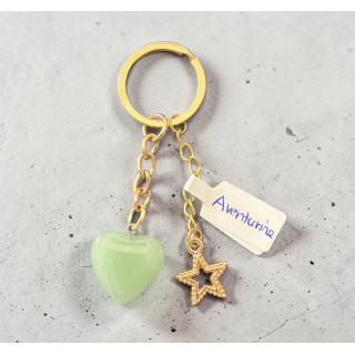 Porte clé aventurine