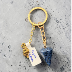 Porte clé lapis lazuli
