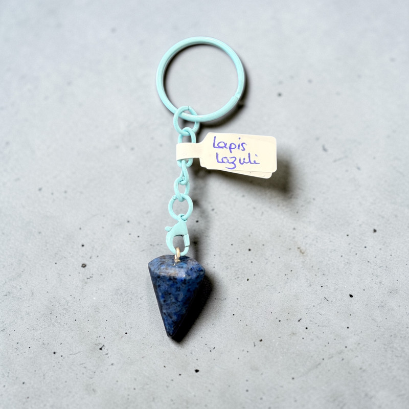 Porte clé lapis lazuli