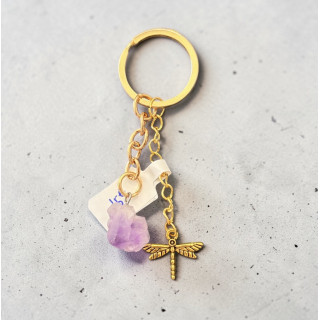 Porte clé améthyste