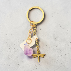 Porte clé améthyste