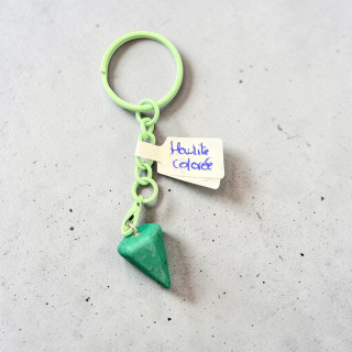 Porte clé howlite colorée