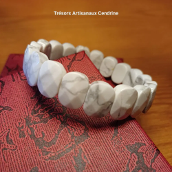Bracelet en Howlite