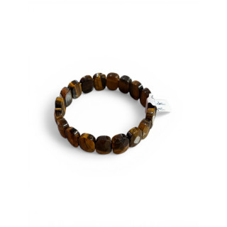 Bracelet en pierres d'oeil de tigre