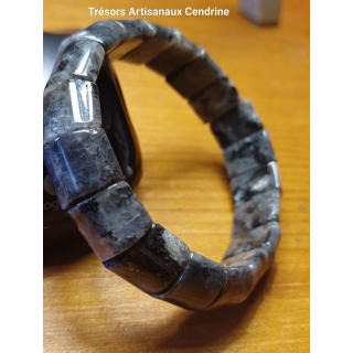 Bracelet en pierre de Larvikite