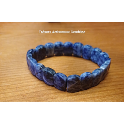 Bracelet en pierre de Sodalite